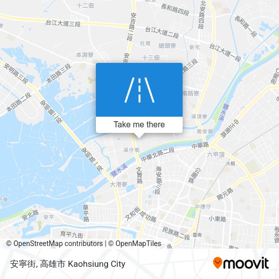 安寧街 map