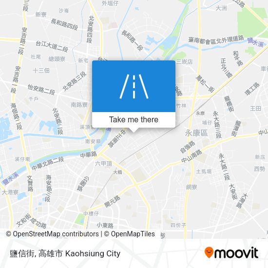 鹽信街地圖