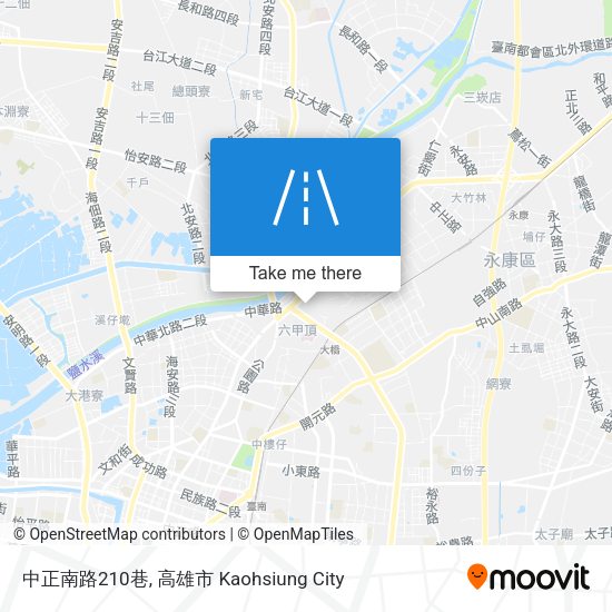 中正南路210巷 map
