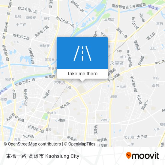 東橋一路 map