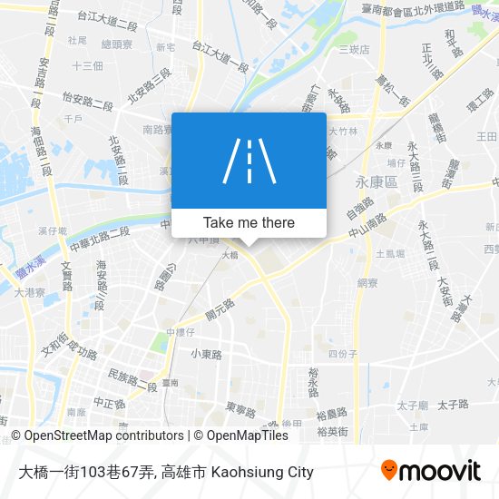 大橋一街103巷67弄 map