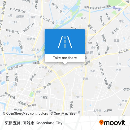 東橋五路 map