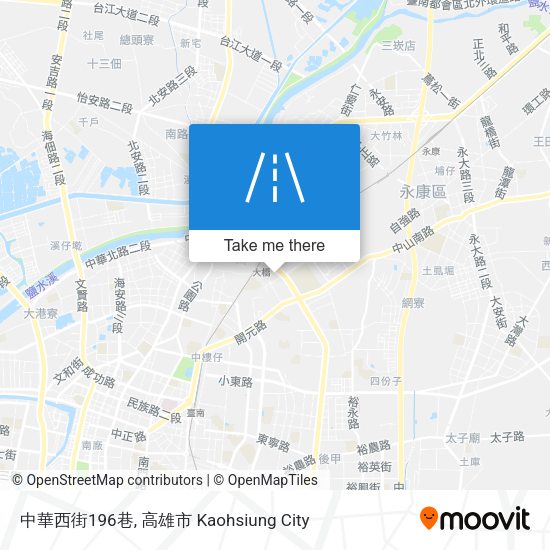 中華西街196巷 map