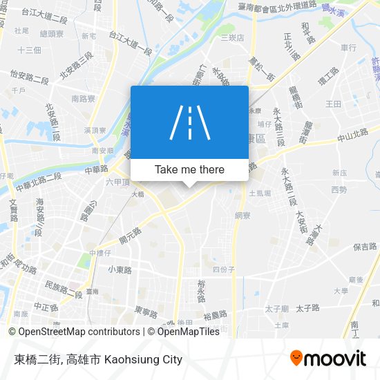 東橋二街 map