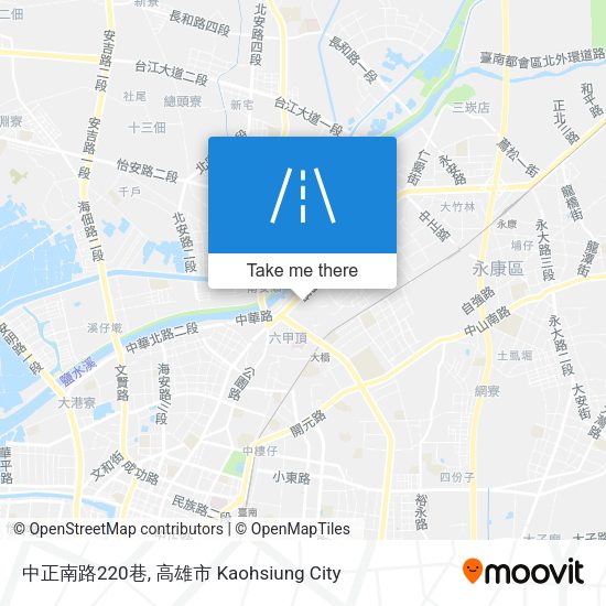 中正南路220巷地圖