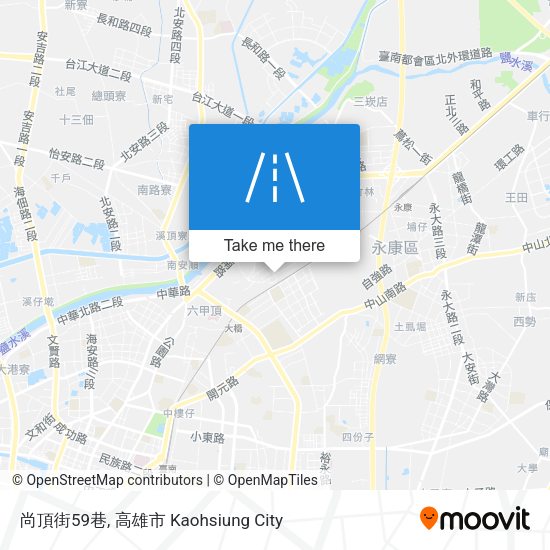 尚頂街59巷 map