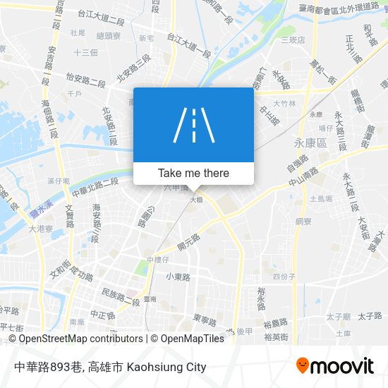 中華路893巷 map