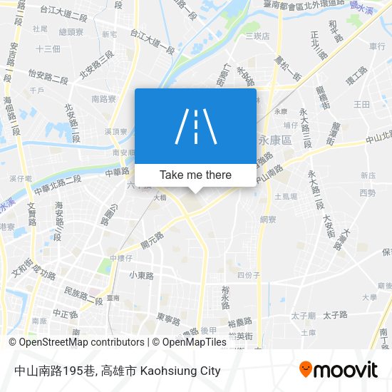中山南路195巷地圖