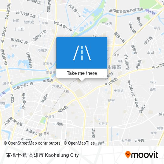 東橋十街地圖
