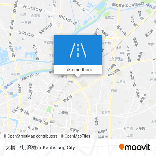 大橋二街 map