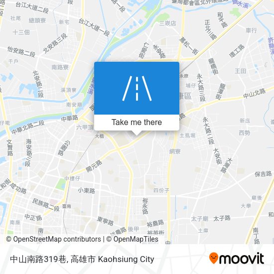 中山南路319巷地圖