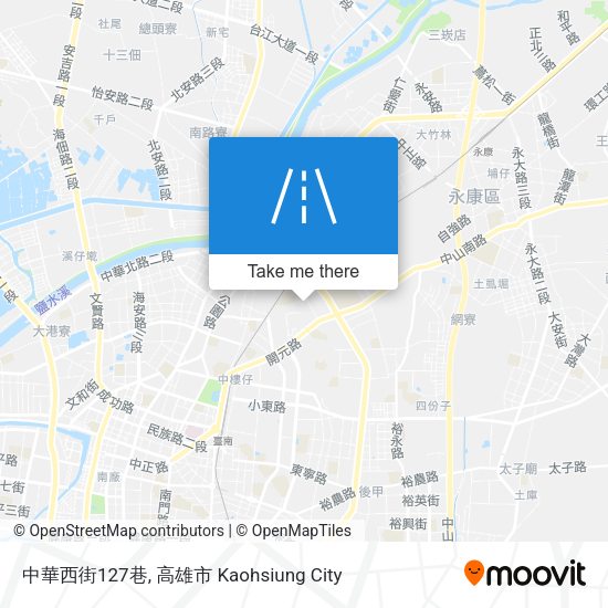 中華西街127巷 map