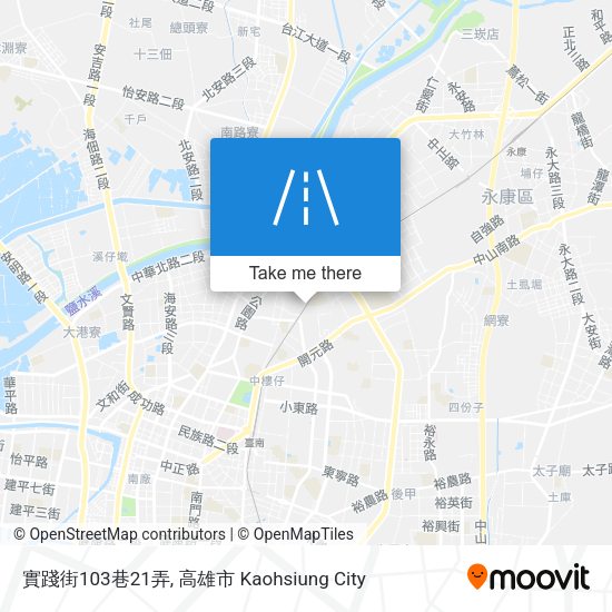 實踐街103巷21弄 map