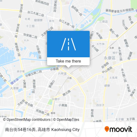 南台街54巷16弄地圖