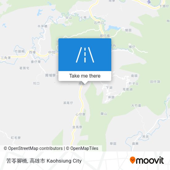 苦苓腳橋地圖