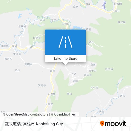 龍眼宅橋地圖