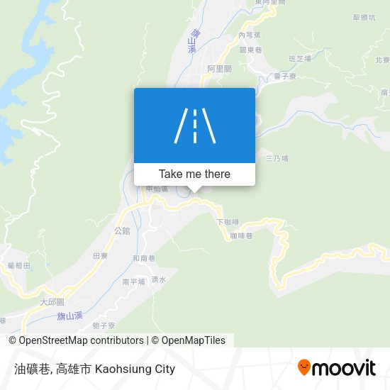 油礦巷 map