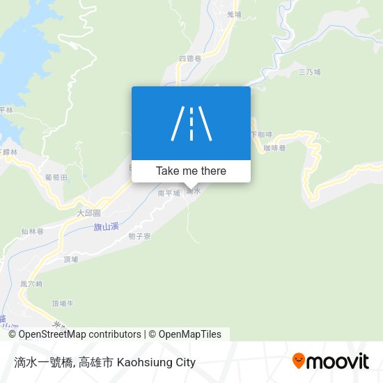 滴水一號橋 map