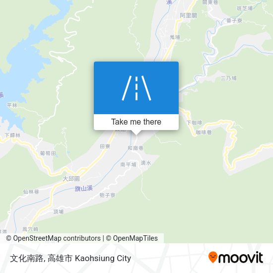 文化南路地圖
