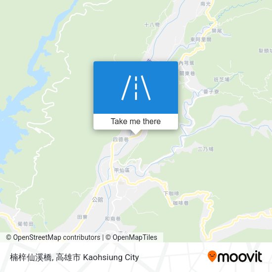 楠梓仙溪橋地圖