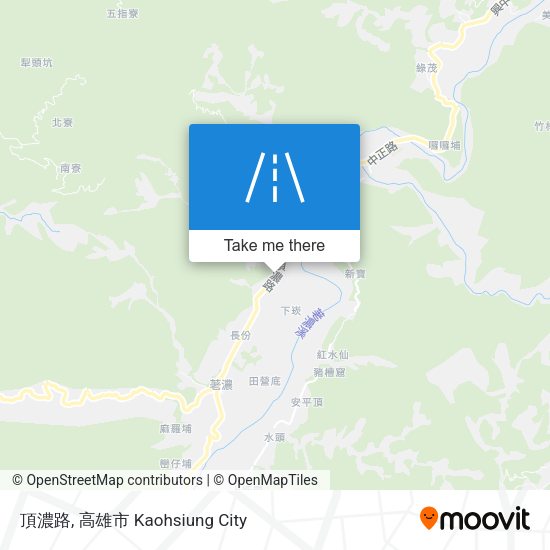 頂濃路 map