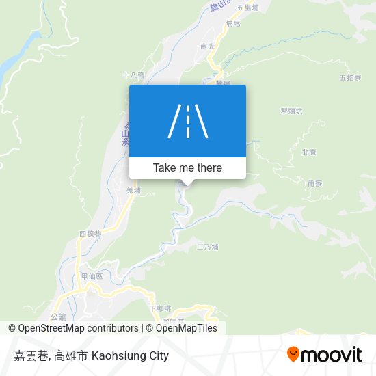 嘉雲巷地圖