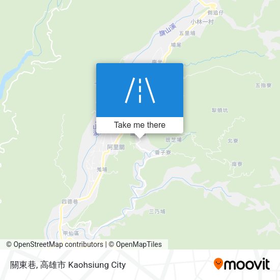 關東巷 map