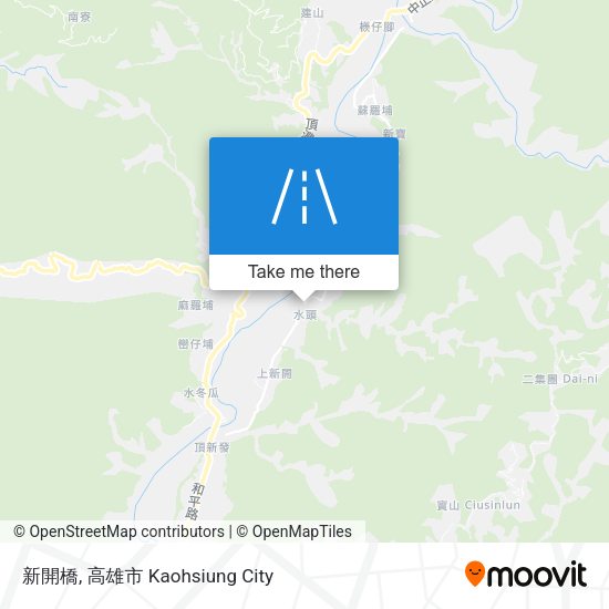 新開橋 map