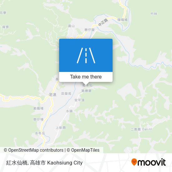 紅水仙橋地圖