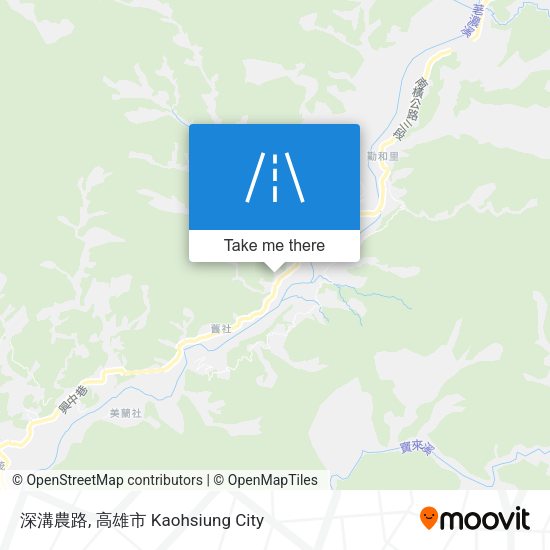 深溝農路 map