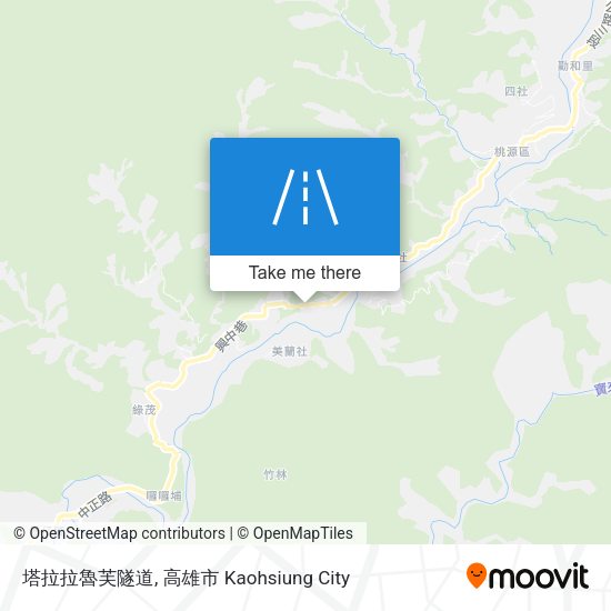 塔拉拉魯芙隧道地圖