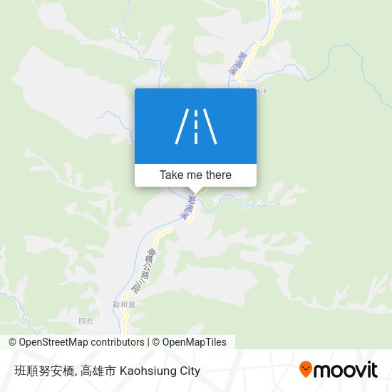 班順努安橋地圖