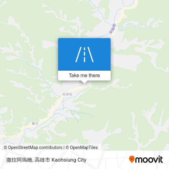 撒拉阿塢橋地圖