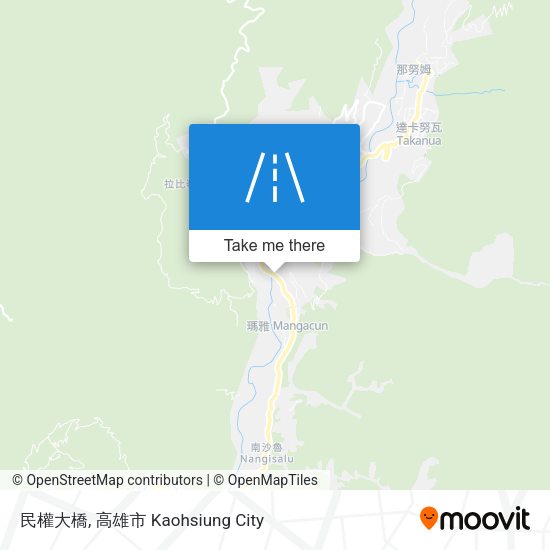 民權大橋 map