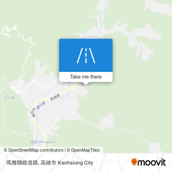 瑪雅聯絡道路 map