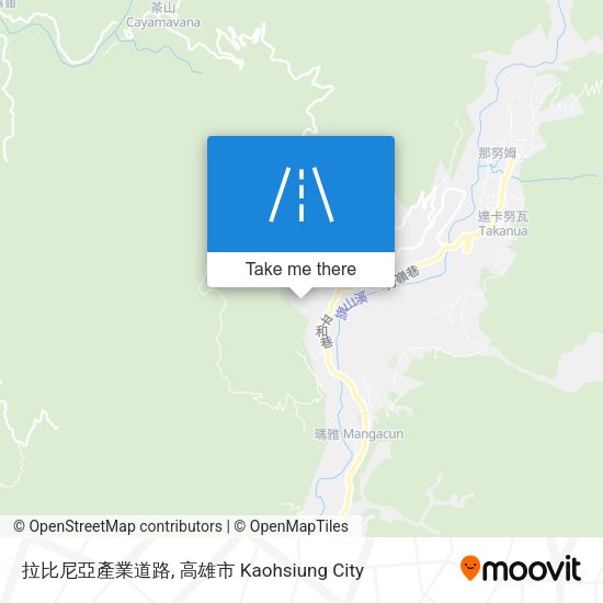 拉比尼亞產業道路 map