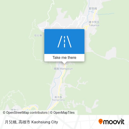 月兒橋 map