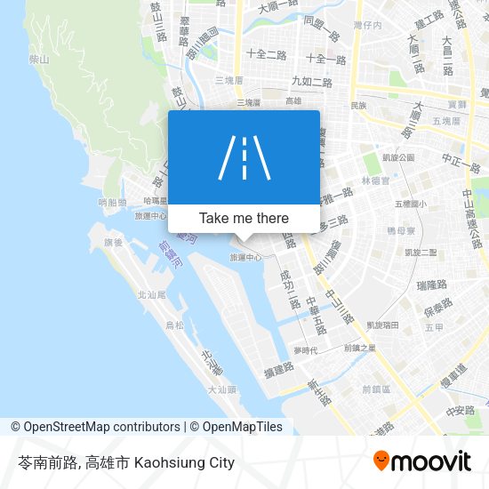 苓南前路地圖