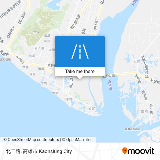 北二路地圖