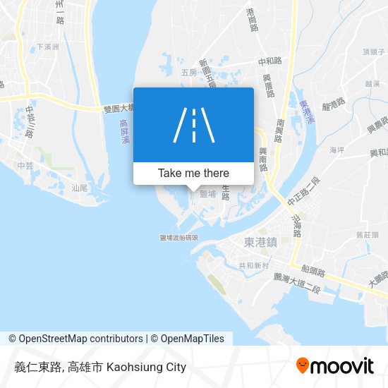 義仁東路 map