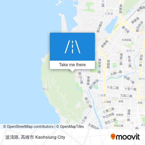 波濤路 map