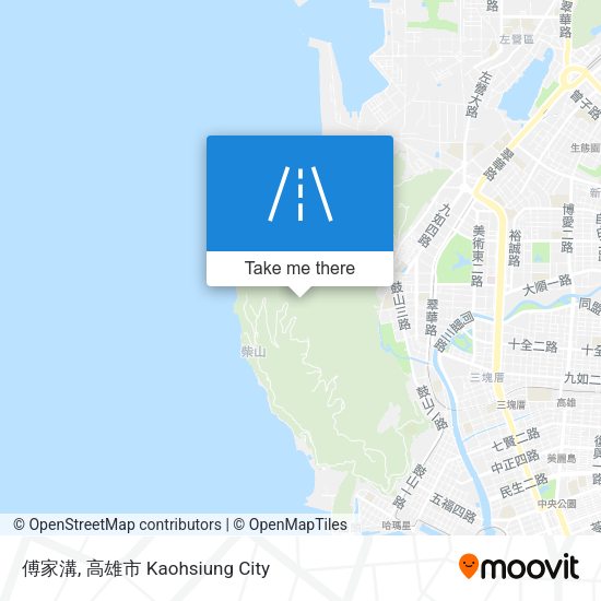 傅家溝 map