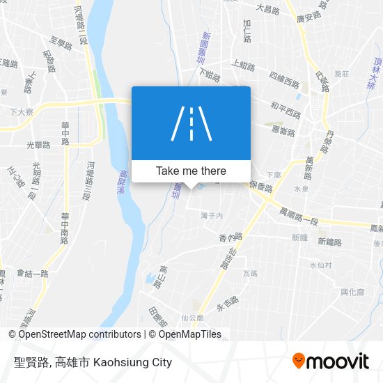 聖賢路地圖