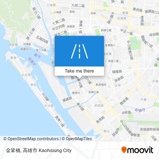 金鞏橋 map