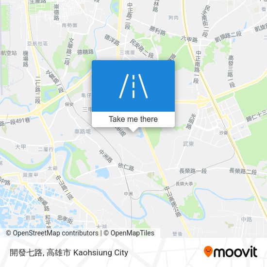 開發七路 map