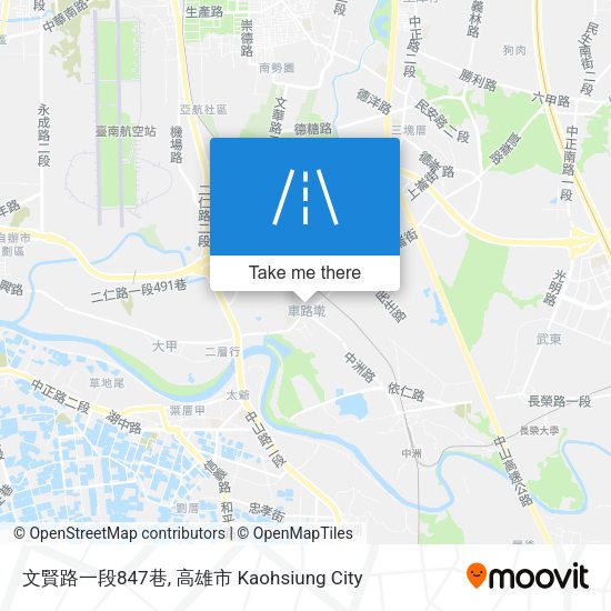 文賢路一段847巷 map