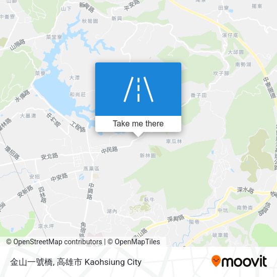 金山一號橋 map