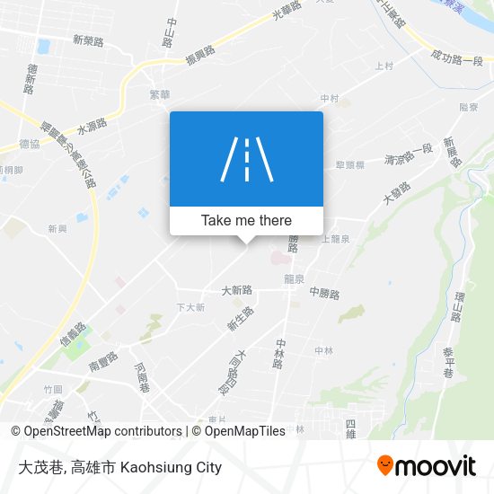 大茂巷地圖