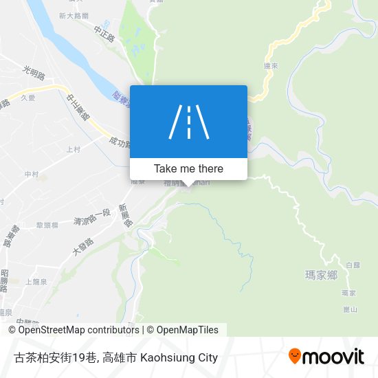 古茶柏安街19巷 map