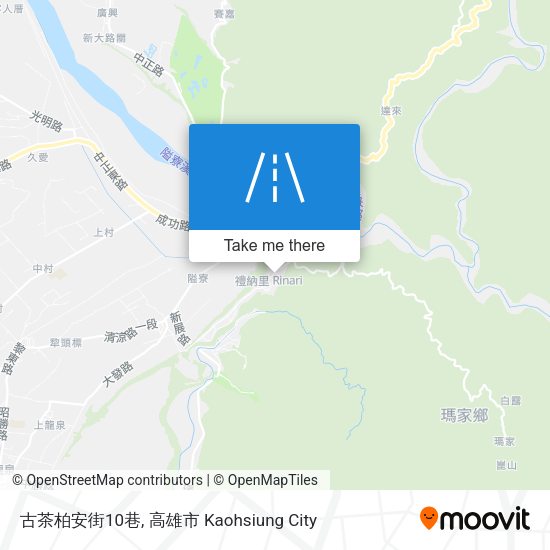 古茶柏安街10巷地圖
